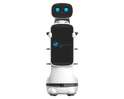 Front view Keenon T10 Promotion Robot